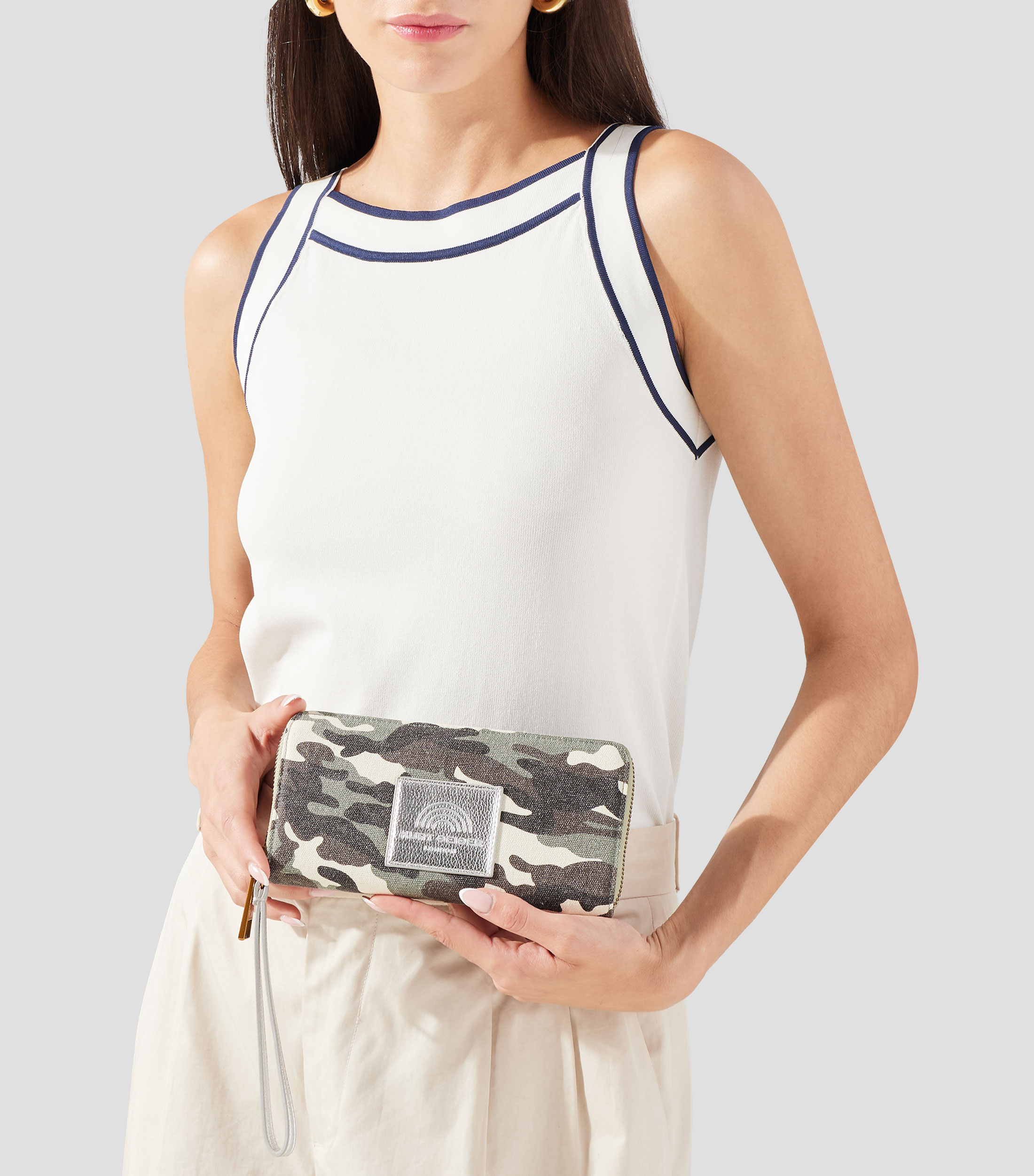 Cartera estampada Mujer